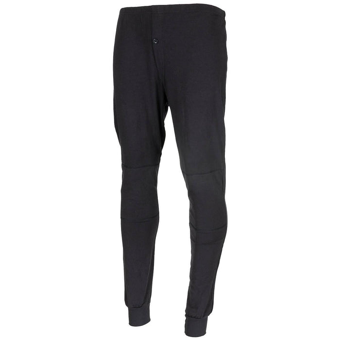 Original Turkish Military Winter Underpants Fleece Lining Base Layer Black - GoMilitar
