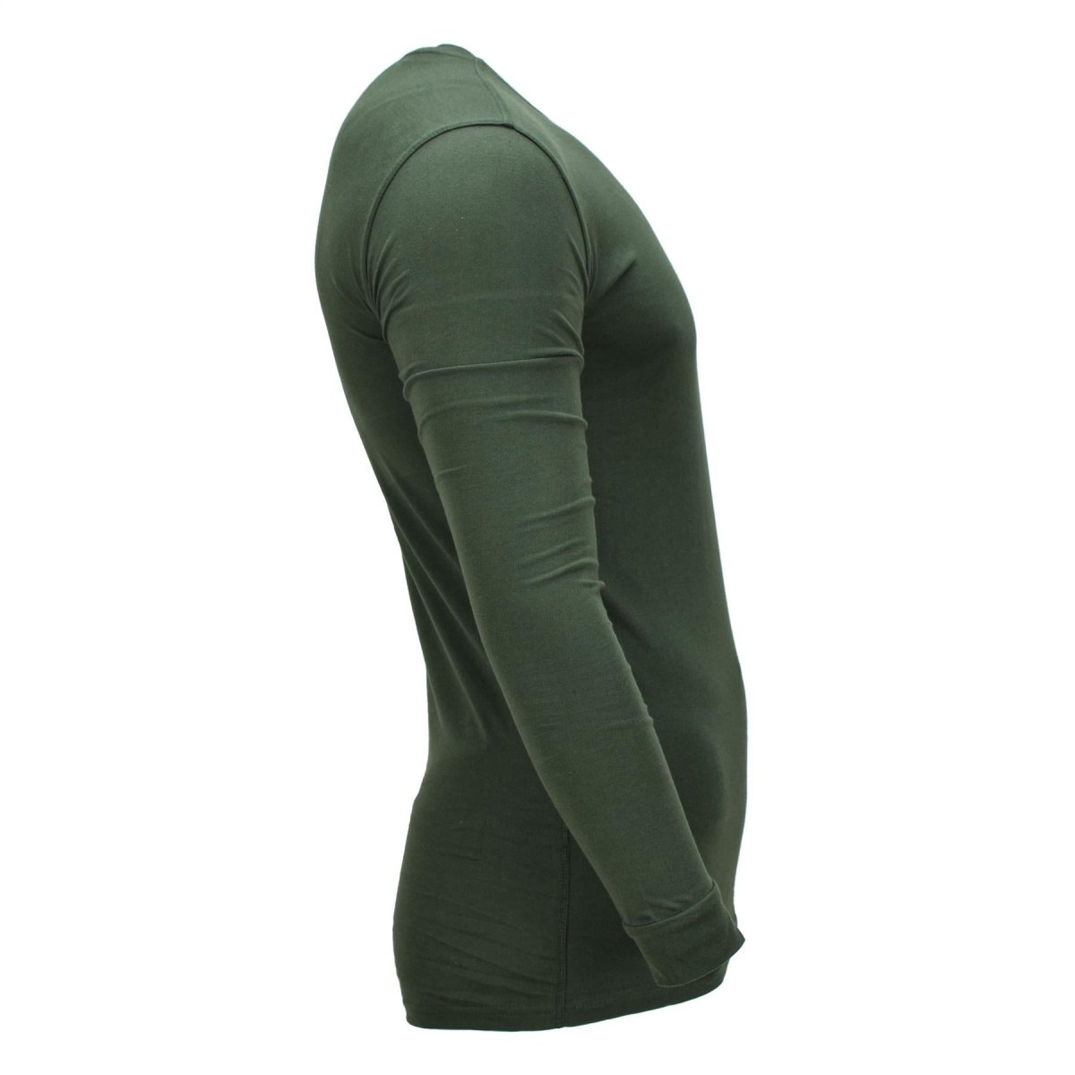 Original Ukrainian Military Thermal Undershirt Cotton Long Sleeved Green