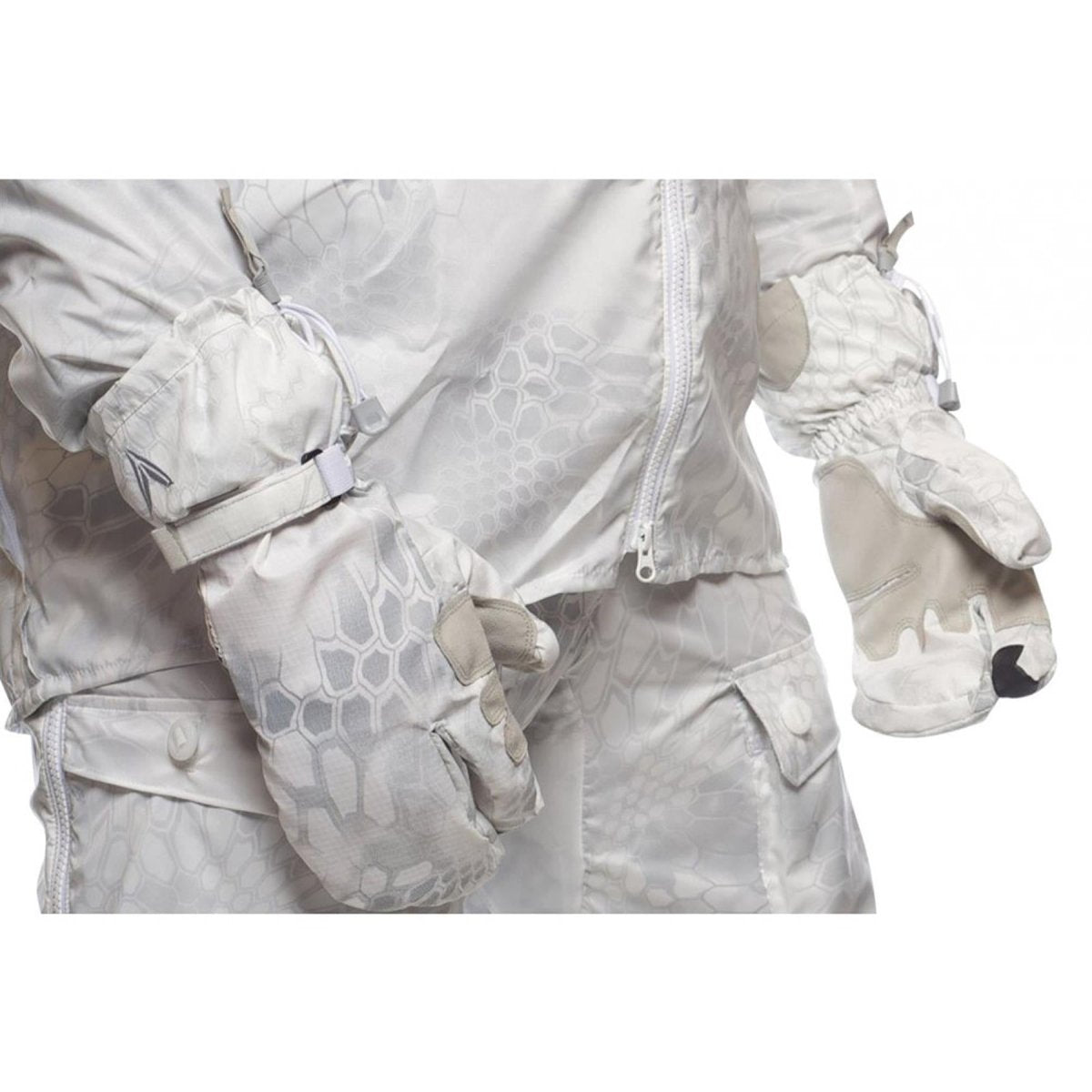 Original U.S. Army Lightweight Tactical Gloves Touchscreen  White Camo
