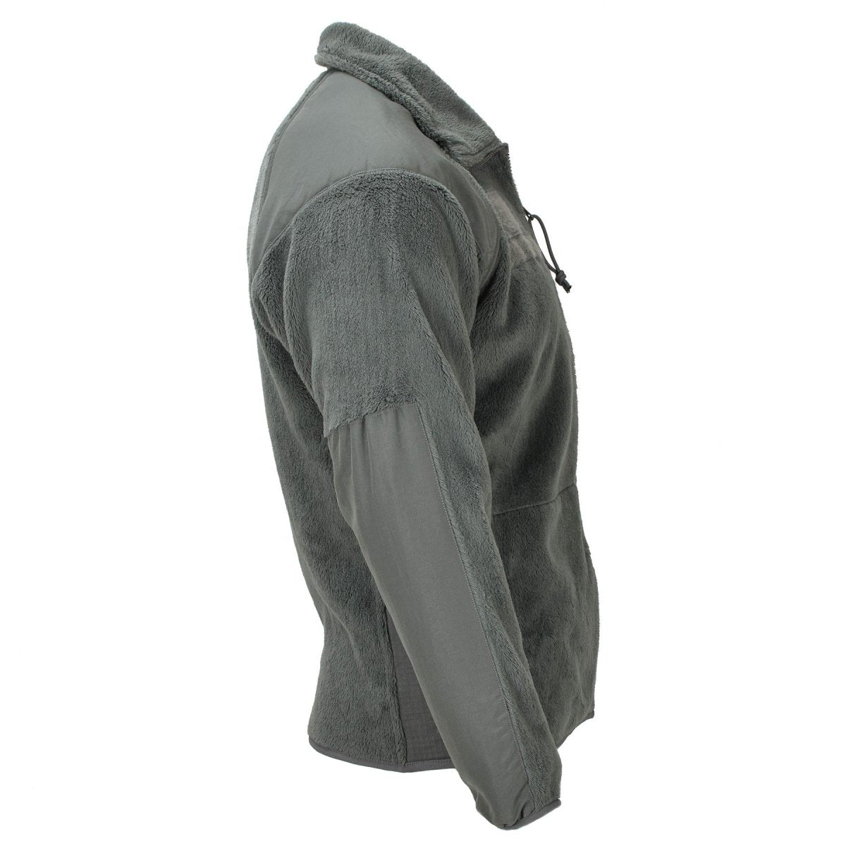 Original U.S. Army Tactical Cold Weater Fleece Jacket Reinforced Shoulders Olive