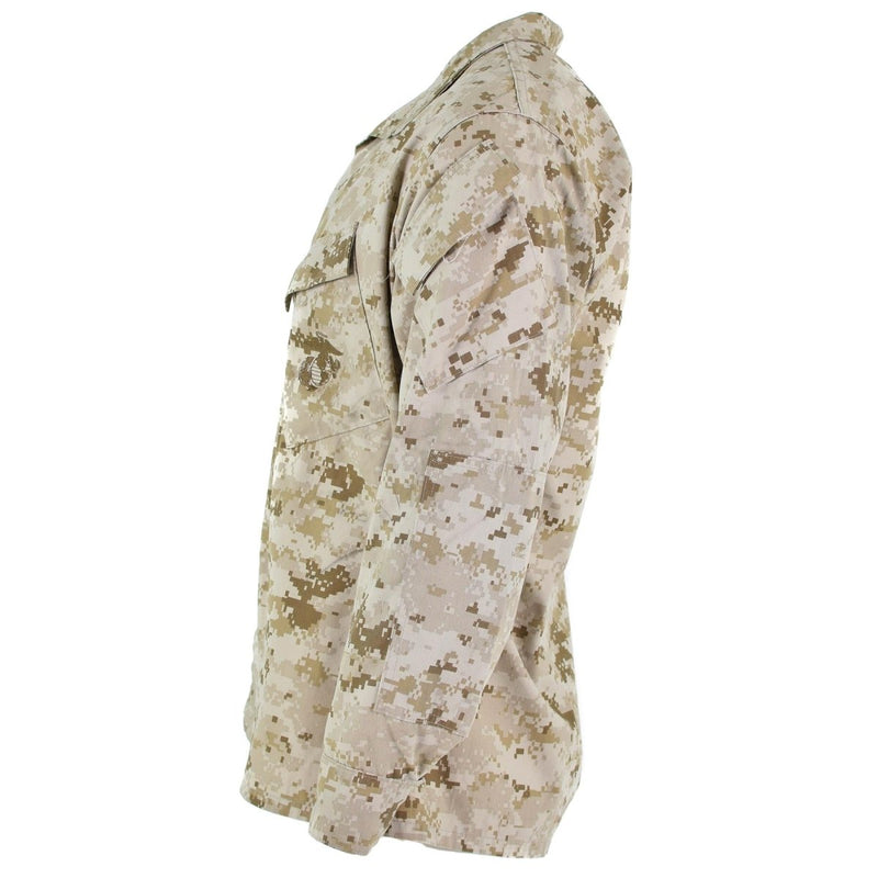 Original US army troops jacket BDU digital desert camo shirts military issue