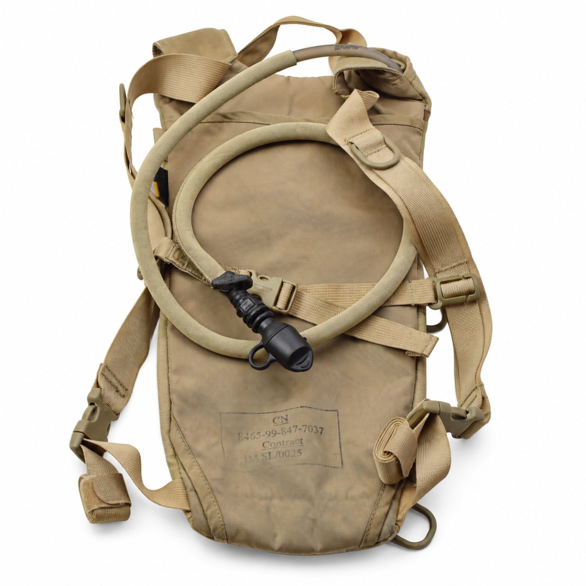 Original U.S. Military 3L Hydration Pack CamelBak 3-Color Desert Camouflage