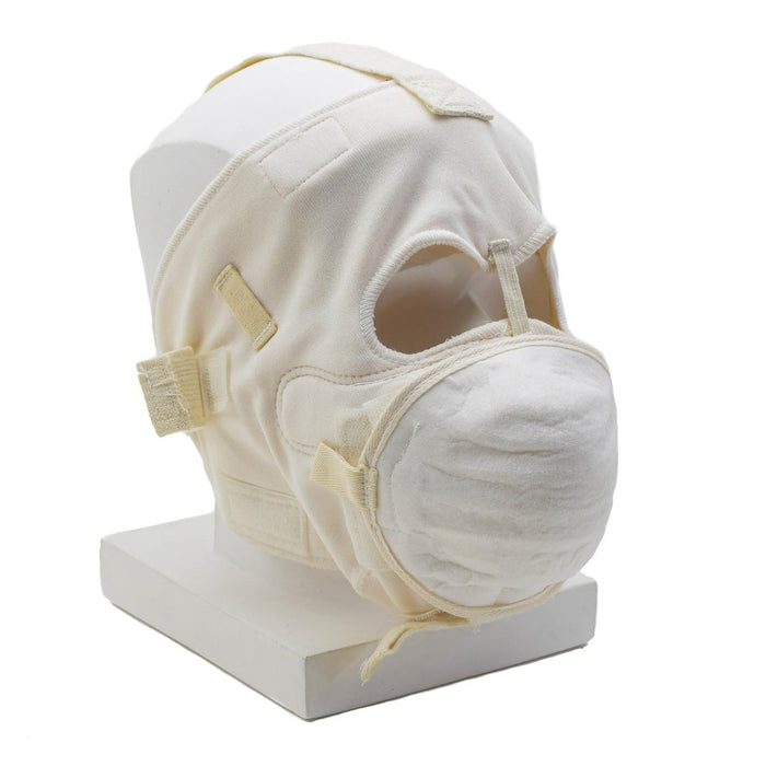 Original U.S. Military Full Face Mask Vintage Extreme Cold Weather White - GoMilitar