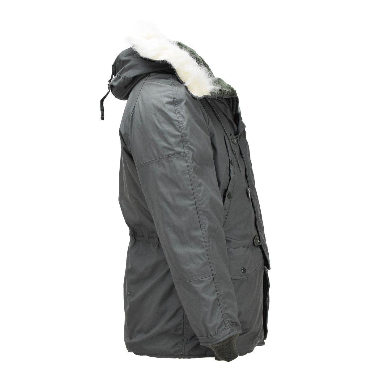 Original US Military N-3B Cold Weather Parka Wind Weather Resistant Olive