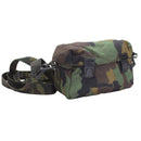 Original U.S. Military shoulder bag pouch woodland camouflage buckle closure NEW - GoMilitar