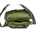 Original U.S. Military shoulder bag pouch woodland camouflage buckle closure NEW