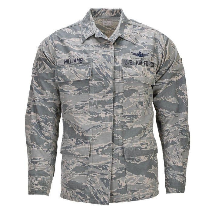 Original U.S. Military Uniform Women Jacket Rip Stop Digital Tiger Stripe Camo - GoMilitar