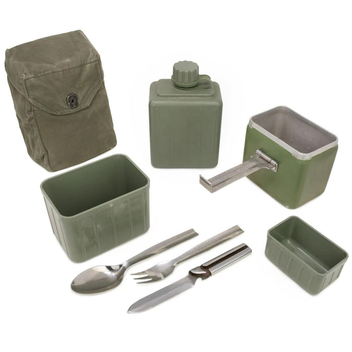 Original Yugoslavian mess kit. Army military mess kit canteen cutlery - GoMilitar