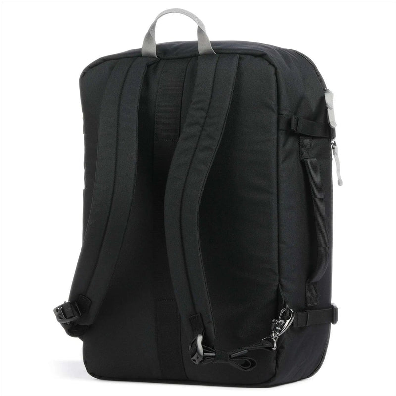 Pacsafe Go 34L Travel Backpack Carry On Anti Theft rPET Lockable Zippers Black