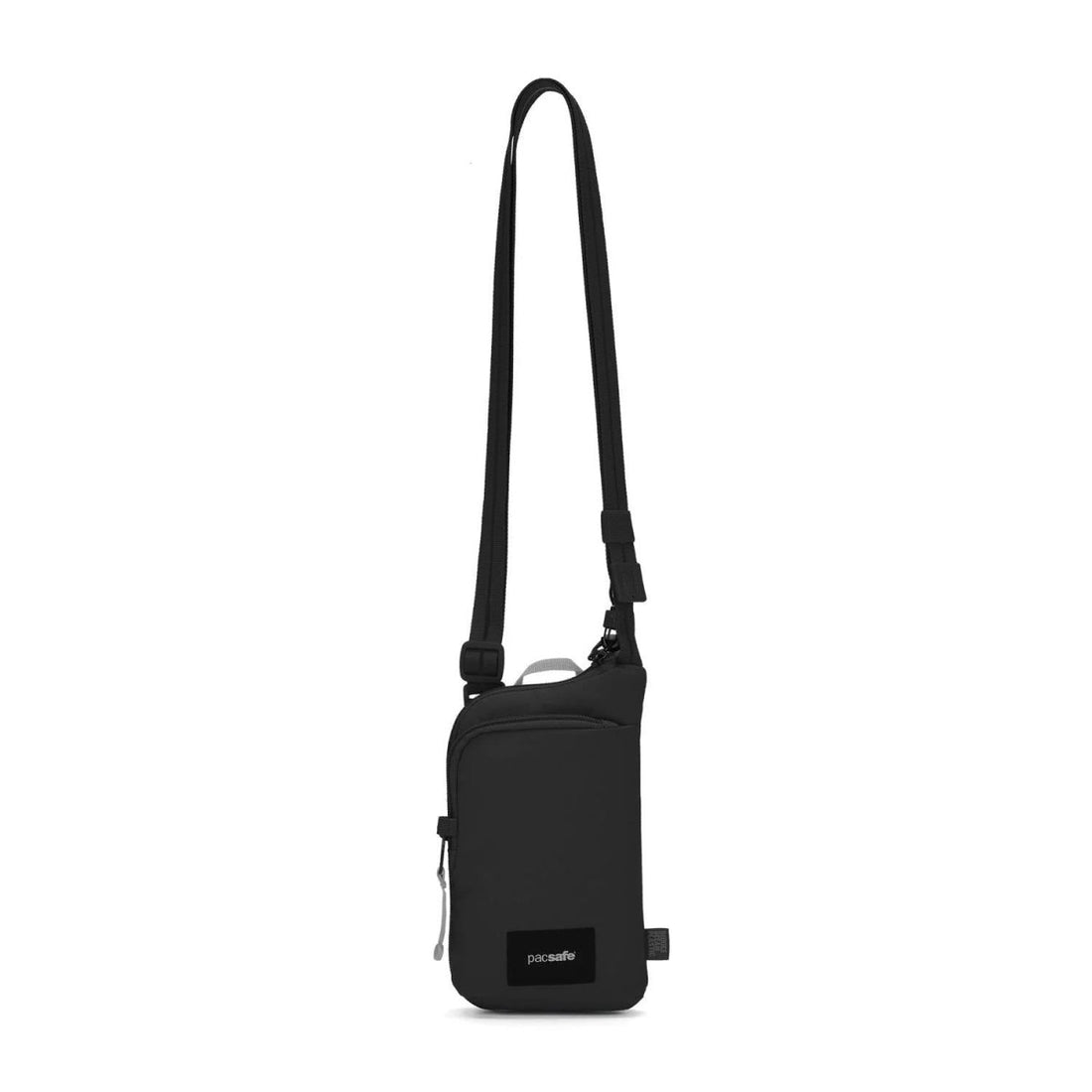 Pacsafe GO Anti Theft Tech Crossbody Bag 0.2L RFID Blocking Cut Resistant Black