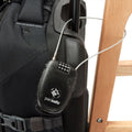 Pacsafe Retractasafe 250 Retracable Cable Lock 4 Dial Stainless Steel Wire