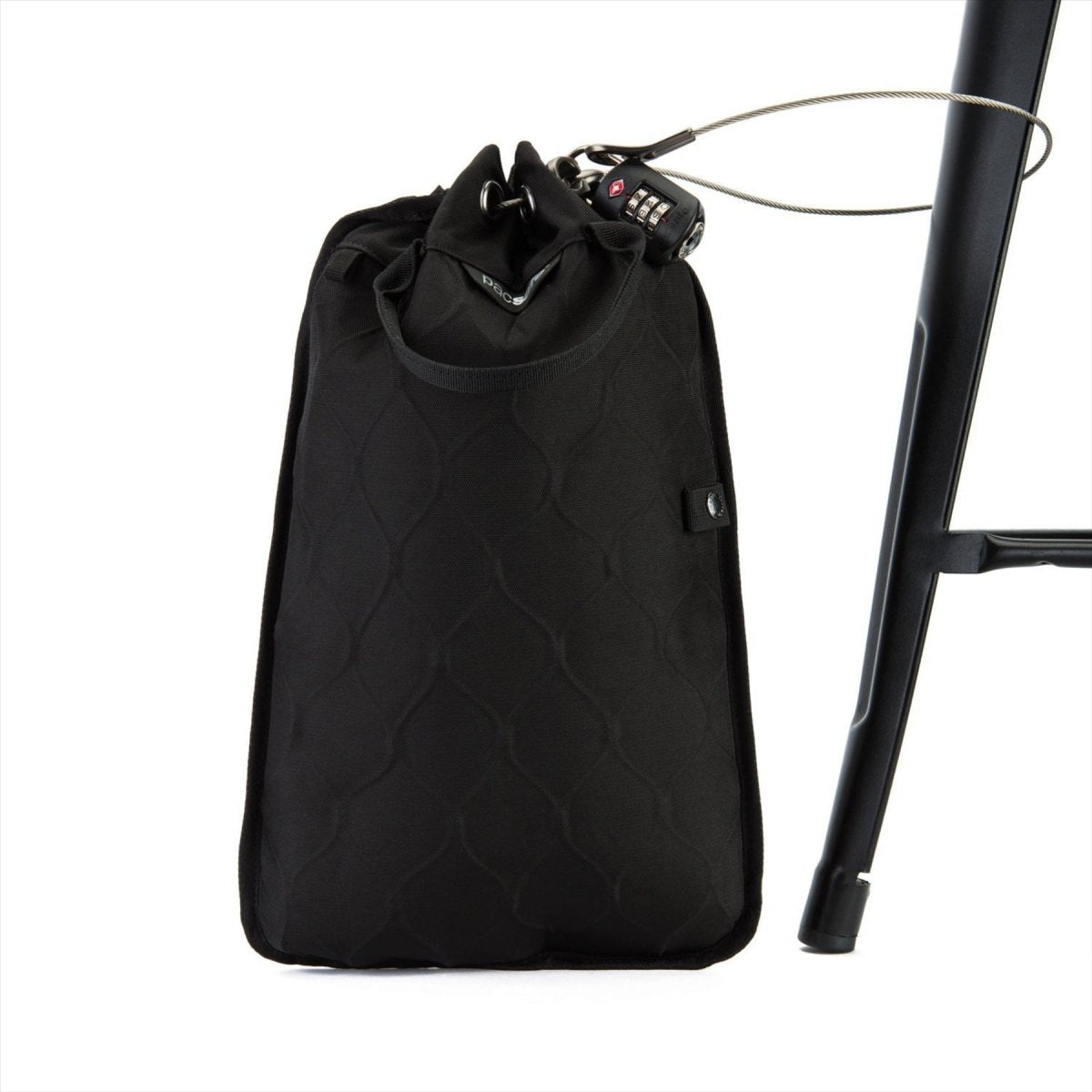 Pacsafe Travelsafe GII Portable Safe Bag 5L Anti Theft Cut Resistant Black