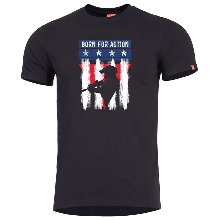 PENTAGON Ageron Ranger Classic T-Shirt Quick Dry Comfort Fit Odourless Black - GoMilitar