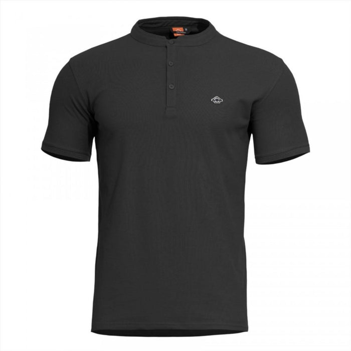 PENTAGON Levantes Henley T-Shirt Honeycomb Piqueut Quick Dry Odor Resistant - GoMilitar