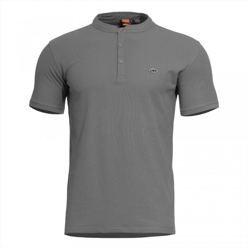 PENTAGON Levantes Henley T-Shirt Honeycomb Piqueut Quick Dry Odor Resistant