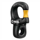 PETZL Micro Swivel Compact Openable Ball Bearing Swivel Climbing Black - GoMilitar