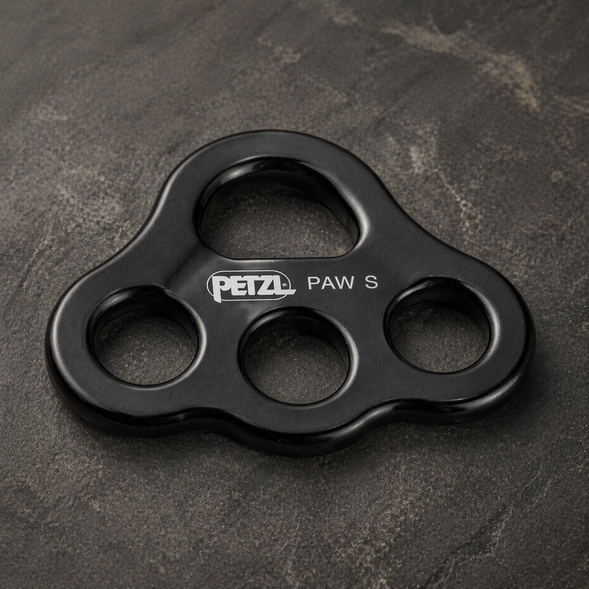 Petzl Paw Rigging Plate Size S Multi Anchor Plate Rope Access Rescue Black