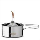 Primus Campfire Cookset S Stainless Steel Camping Cookware Pot Pan Set Bag