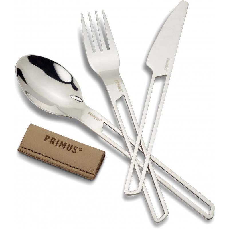 Primus CampFire Cutlery Set lightweight stainless steel camping hiking utensils
