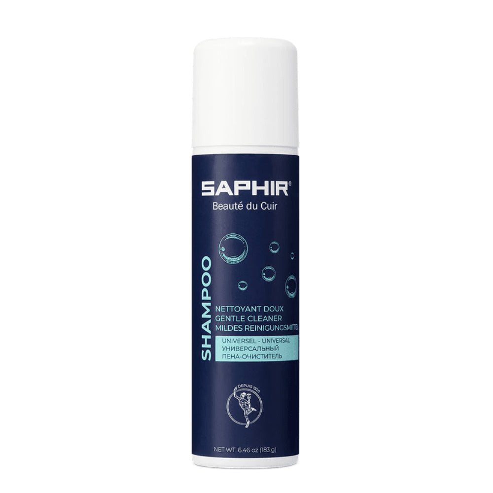 Saphir Active Foam Shampoo Cleaner 150ml Leather Textile Care Foam
