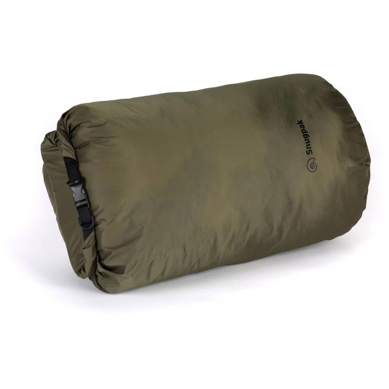 SnugPak Dri-Sak Packing Bag 8L Waterproof Roll Top Buckle Closure Olive