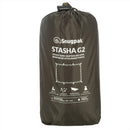 Snugpak Stasha G2 Tarpaulin Waterproof Lightweight Compact Shelter Tarp Olive - GoMilitar