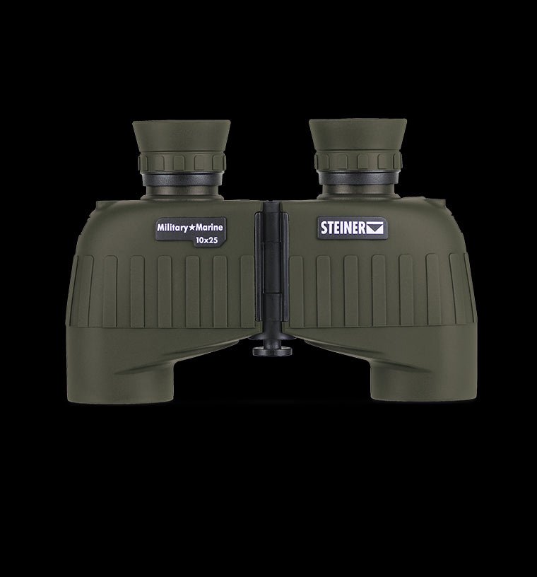 Steiner Binoculars Military Marine 10x25 Olive Rugged Auto Focus Hunting Optics