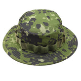 TACGEAR Brand Danish Army style Boonie hat M84 camo ripstop vent holes wide brim