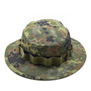 TACGEAR Brand German Military style Boonie hat flecktran camo wide brim ripstop - GoMilitar