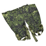 TACGEAR brand leg gaiters Danish M84 camo pattern waterproof metal hooks NEW