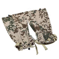 TACGEAR brand leg gaiters waterproof German BW tropical camo metal hooks NEW