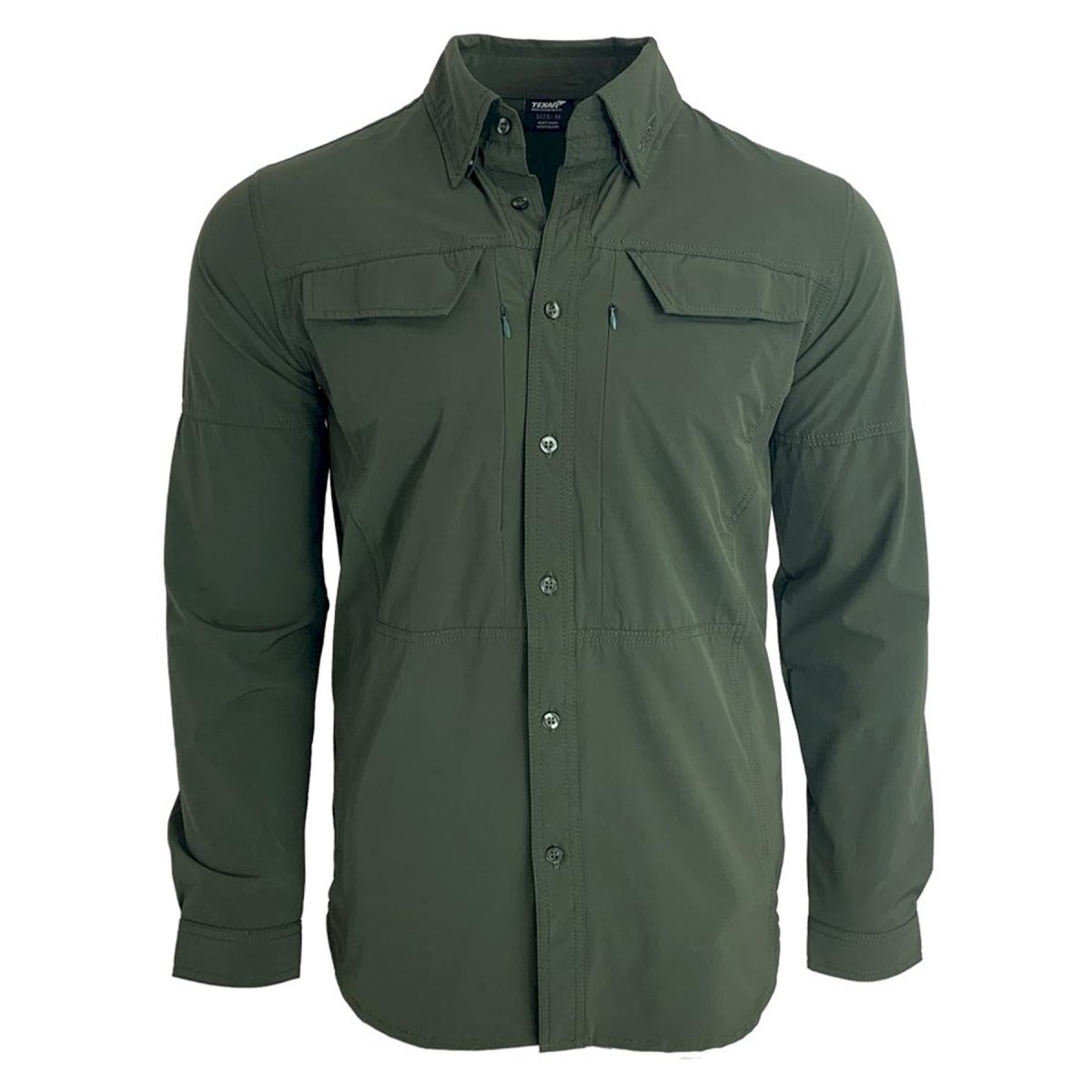 TEXAR long-sleeve military shirt slim fit durable garment classic army shirts