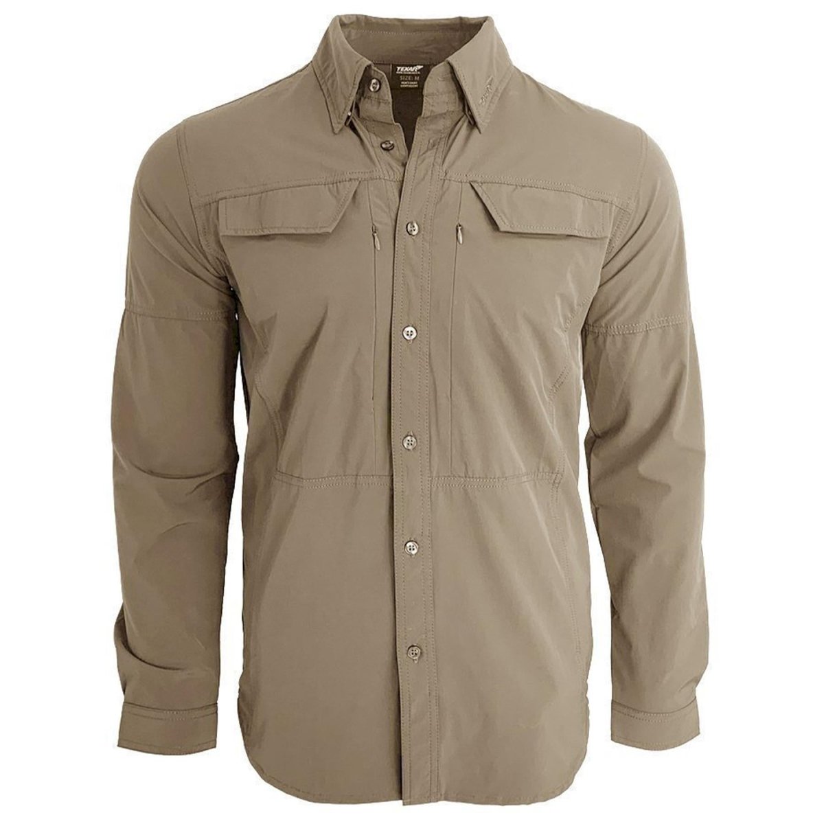 TEXAR long-sleeve military shirt slim fit durable garment classic army shirts