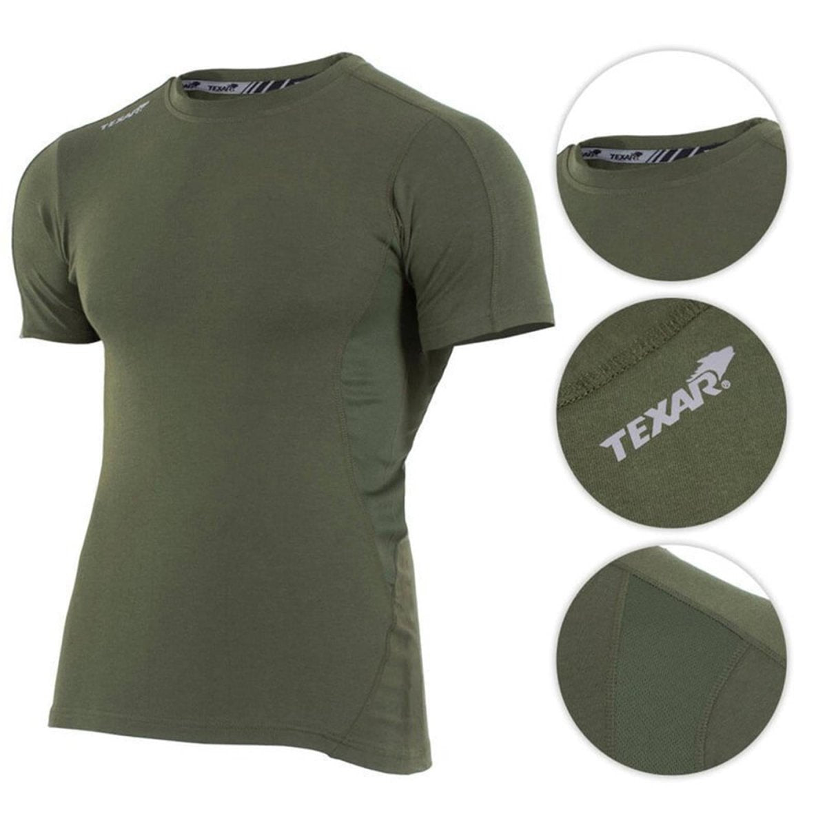 TEXAR military wear base layer short sleeve undershirt tactical troops underwear