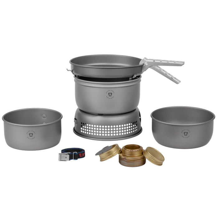 Trangia fuel burner kit stove set hard anodized aluminum compact outdoor camping - GoMilitar