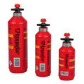 Trangia liquid fuel bottle petrol burner polyethylene flask outdoor camping Red