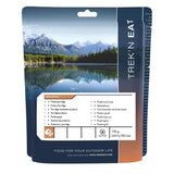 Trek'N Eat Breakfast meal Protein Porridge Dehydrated outdoor camping food