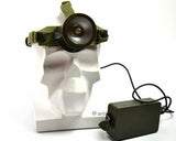Vintage Swedish sweden military army Head lamp Head torch flashlight