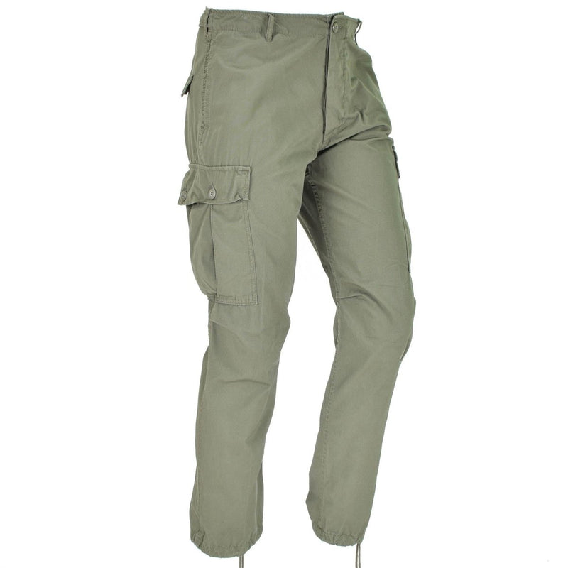 Mil-Tec Brand U.S. Army M64 Vietnam jungle style OD combat pants soldiers BDU outdoor travel