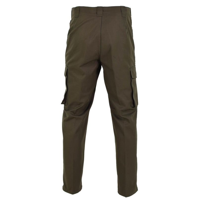 Original Austrian army pants BDU combat field troops trousers OD type 75